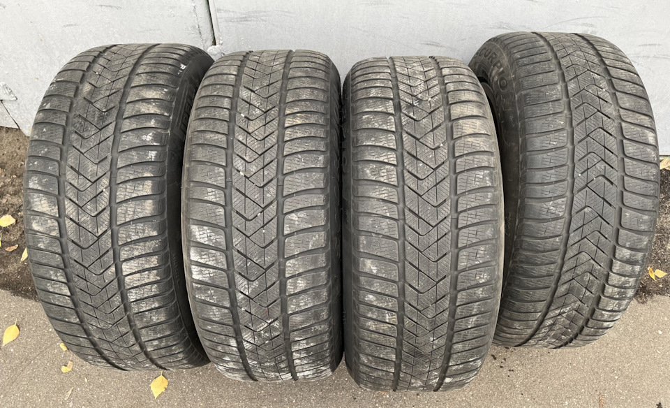 Шины зимние нешипованные Pirelli 265/50 R19, литые диски Bmw 9Jx19 ET38 ...