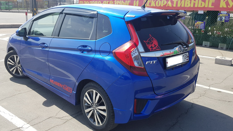 Honda Fit Blue 2013