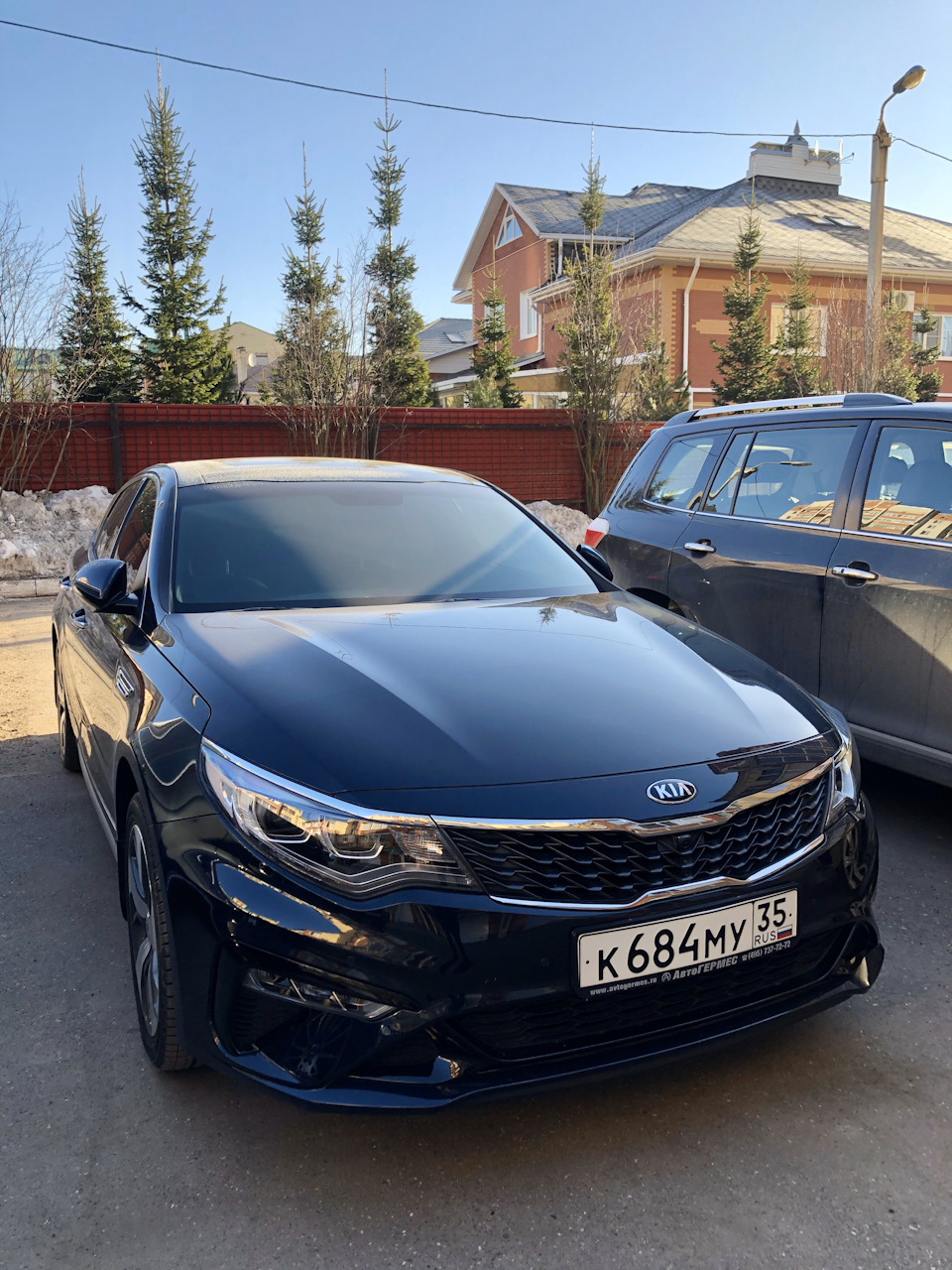 Тонировка — KIA Optima (4G), 2,4 л, 2020 года | стайлинг | DRIVE2