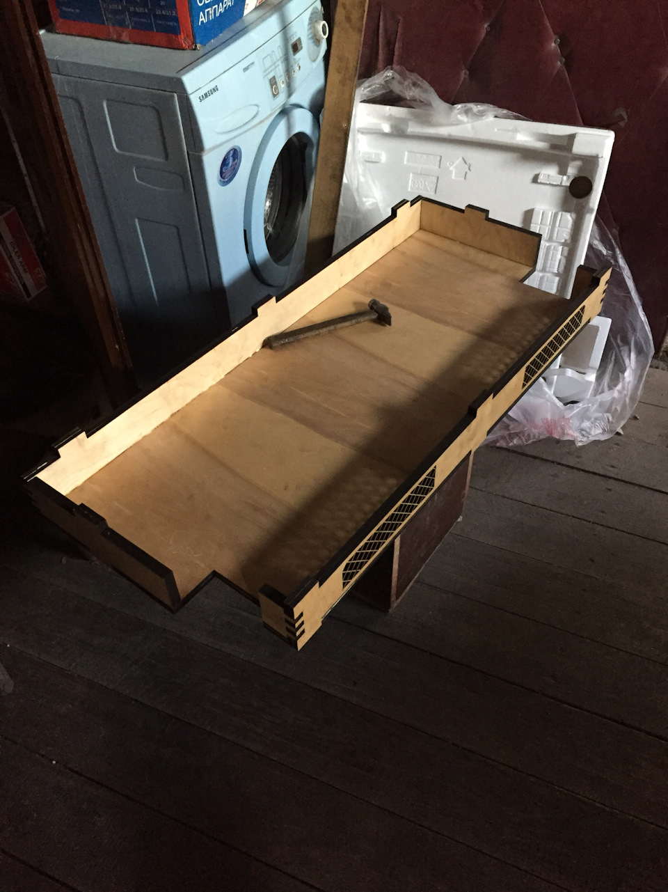 готовый ящик без крышки — Lada Vesta (1G)