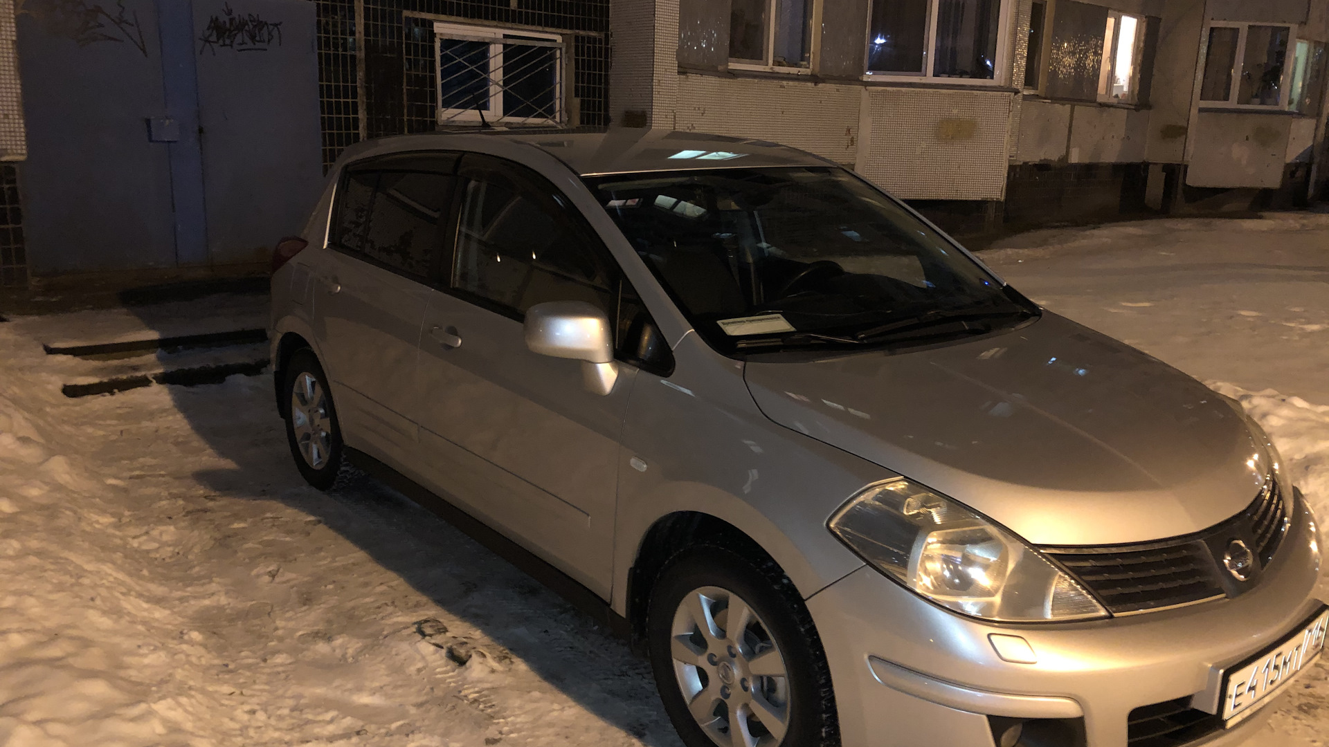 Nissan Tiida (1G) 1.6 бензиновый 2008 | Серебрянка на DRIVE2