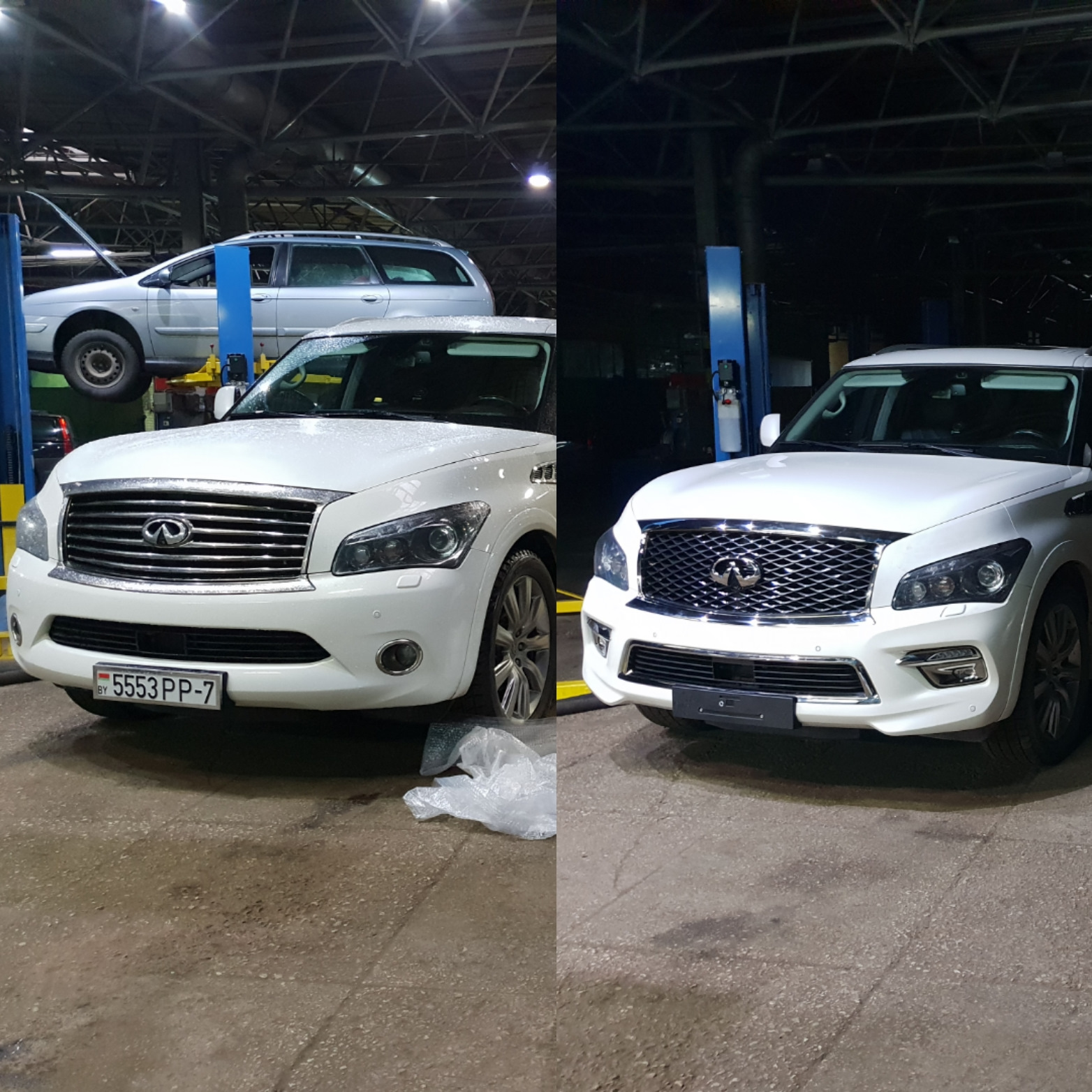 Infiniti qx56 рестайлинг своими руками