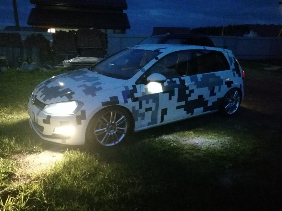 Photo from the logbook Volkswagen Golf Mk7