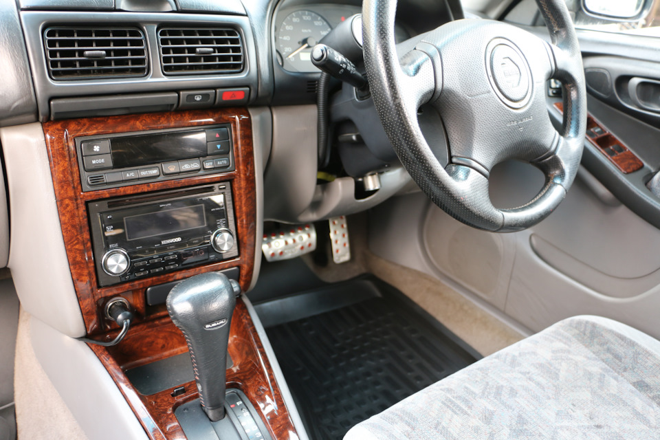 Магнитола KENWOOD DPX-U70 — Subaru Forester (SF), 2 л, 1997 года