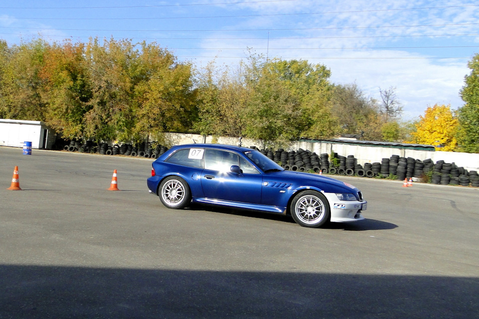 Слалом-турнир «Лучший пилот СТК «Люберцы» 2018 🥇 — BMW Z3, 3 л, 2002 ...