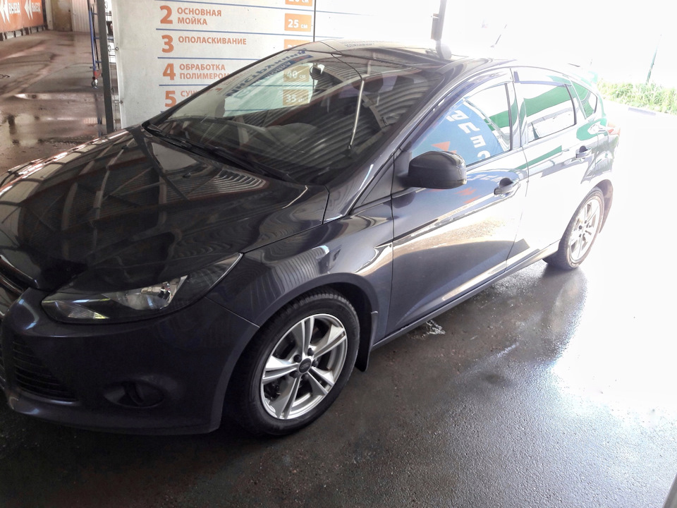 Ну и естественно, после таких процедур, необходимо принять душ ) — Ford Focus Hatchback III