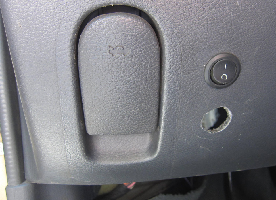 Электропривод замка багажника Матиз. — Daewoo Matiz (M100/M150), 0,8 л ...