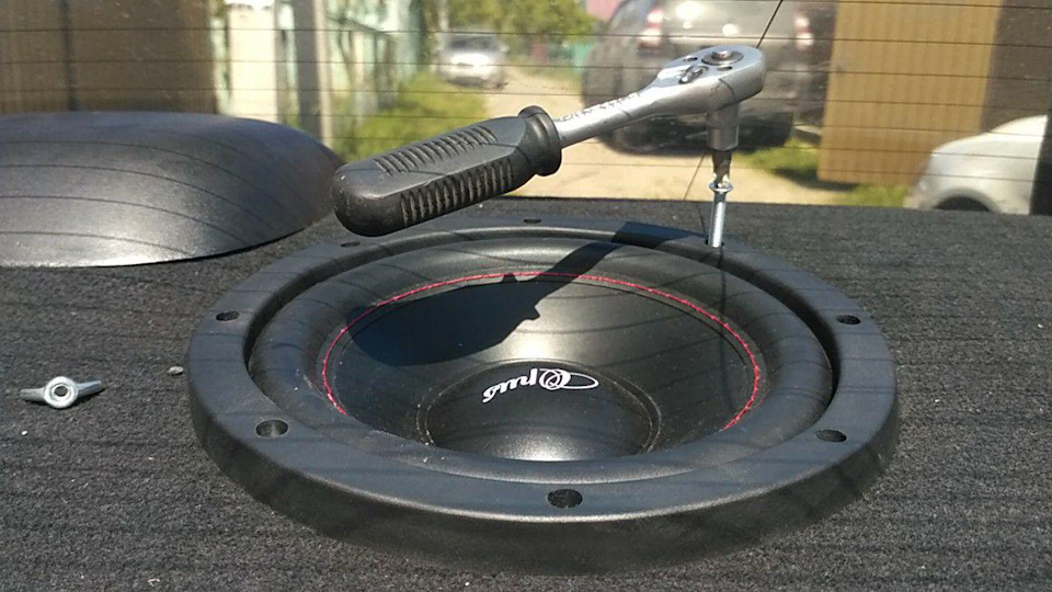 Винты 5*60, снизу стянул такими вот гаечками — Subaru Legacy (BL/BP)