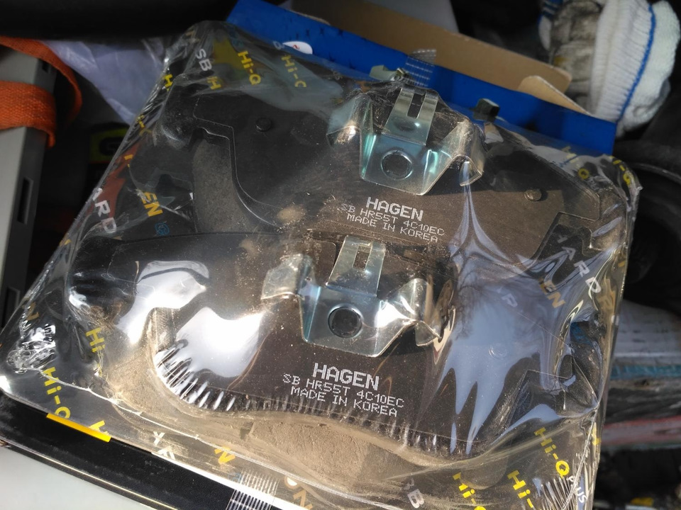 Передние колодки SANGSIN/Hi-Q HAGEN GP1390 — Renault Duster (1G), 1,5 л ...