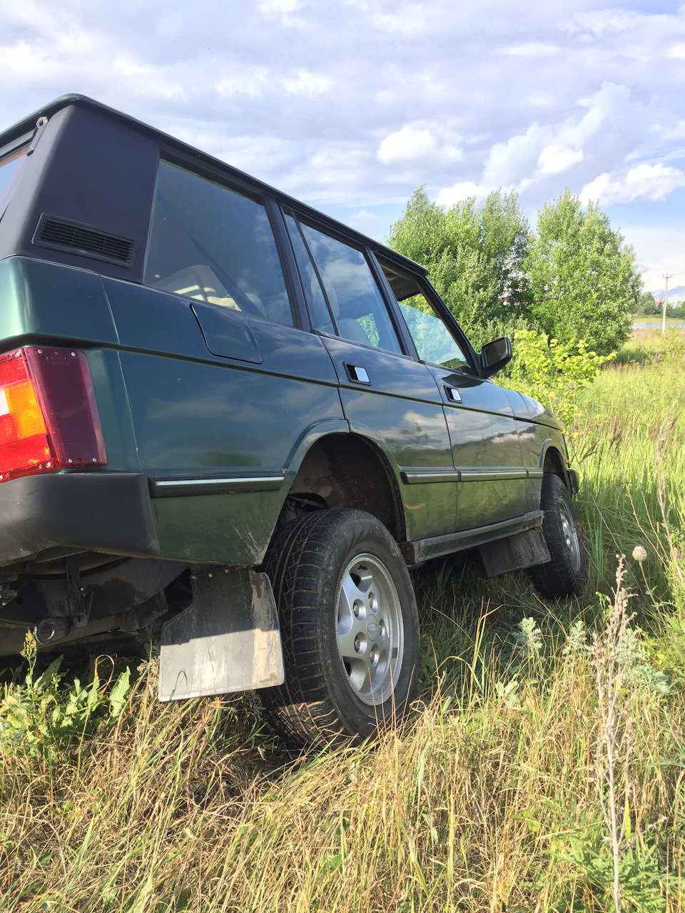Не только по шоссе)) — Land Rover Range Rover (1G), 3,9 л, 1995 года ...