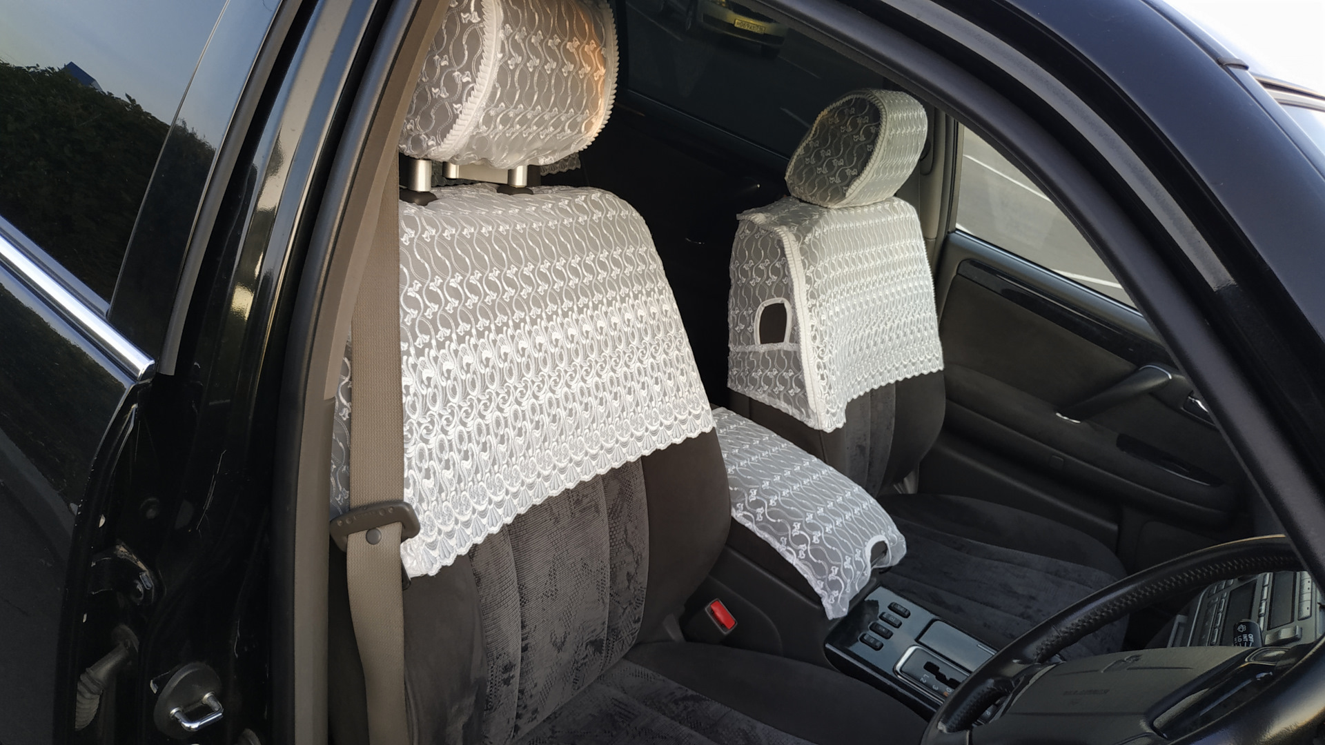 Накидки на сиденья (Бабушкины чехлы) — Toyota Crown (S170), 3 л, 2001 ...