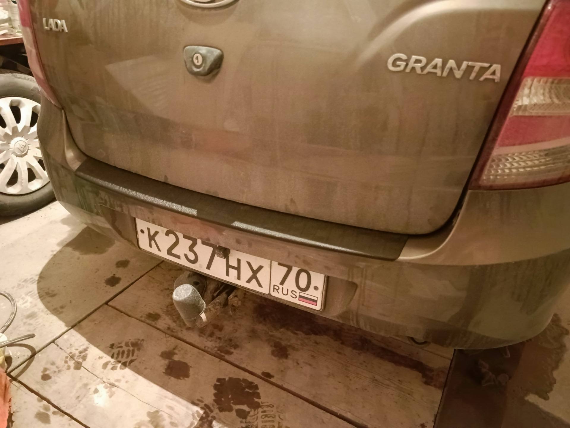Защита бампера от погрузки лада гранта — Lada Гранта, 1,6 л, 2016 года ...