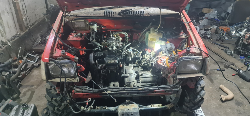 Свап дело тонкое) — Mitsubishi Minica (4G), 0,6 л, 1986 года ...