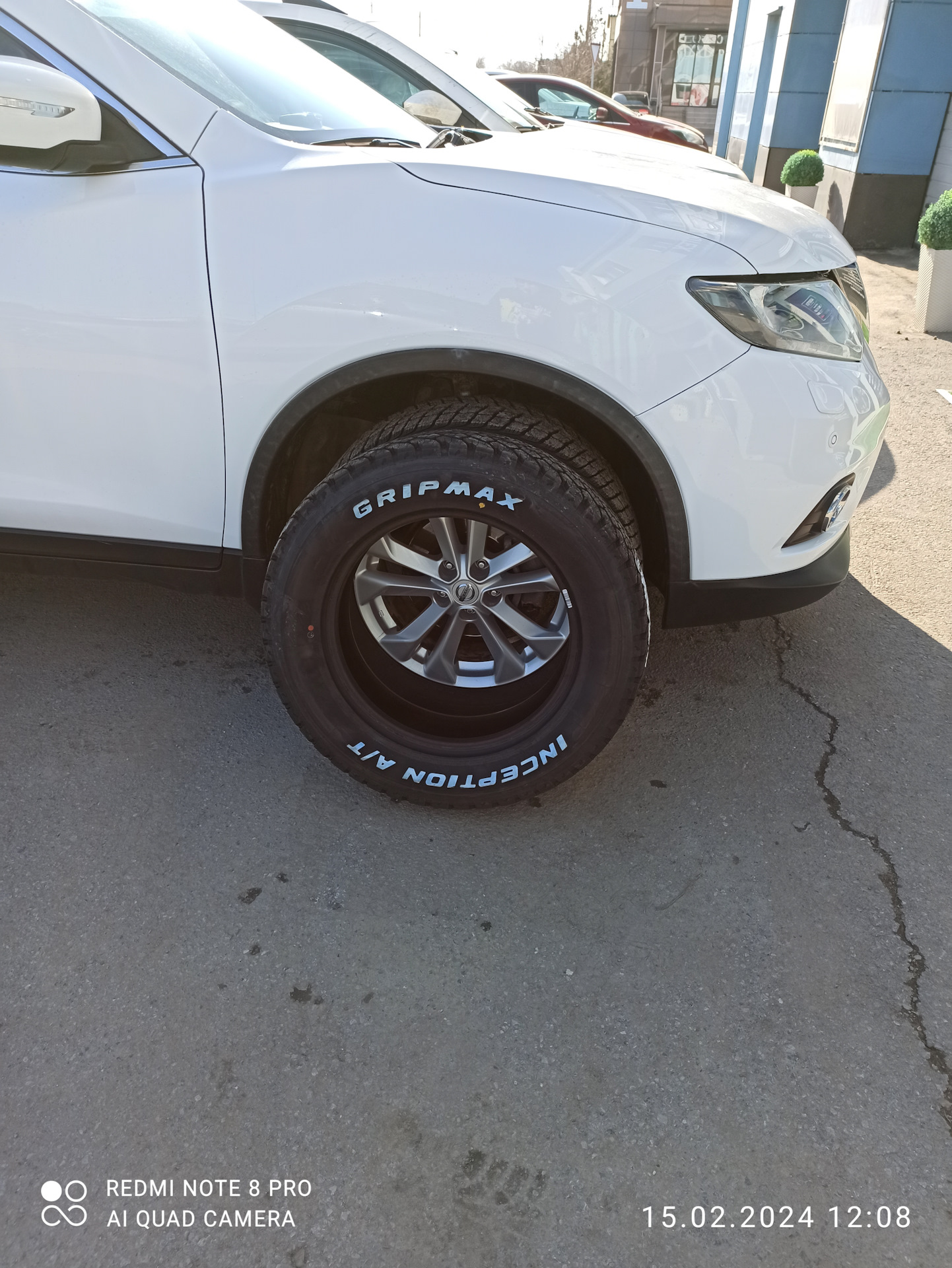 Летняя резина АТ — Nissan X-Trail III (t32), 2 л, 2016 года | шины | DRIVE2