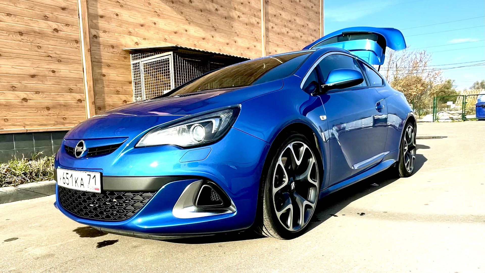 Opel Astra J OPC 2.0 бензиновый 2013 | BLUE BARREL на DRIVE2