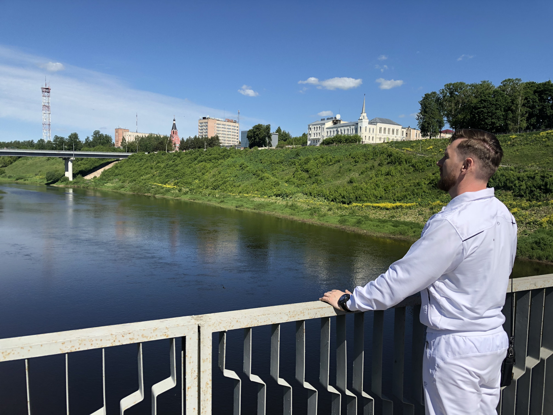 Какая погода во ржеве. Городской пляж Ржев. Центр туризма Ржев.