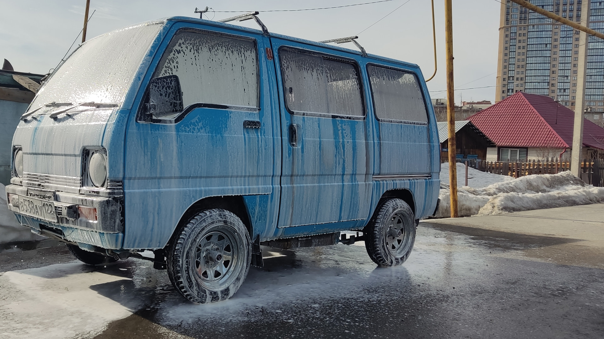 Mitsubishi Minicab 0.7 бензиновый 1990 | Японская мини буханка на DRIVE2