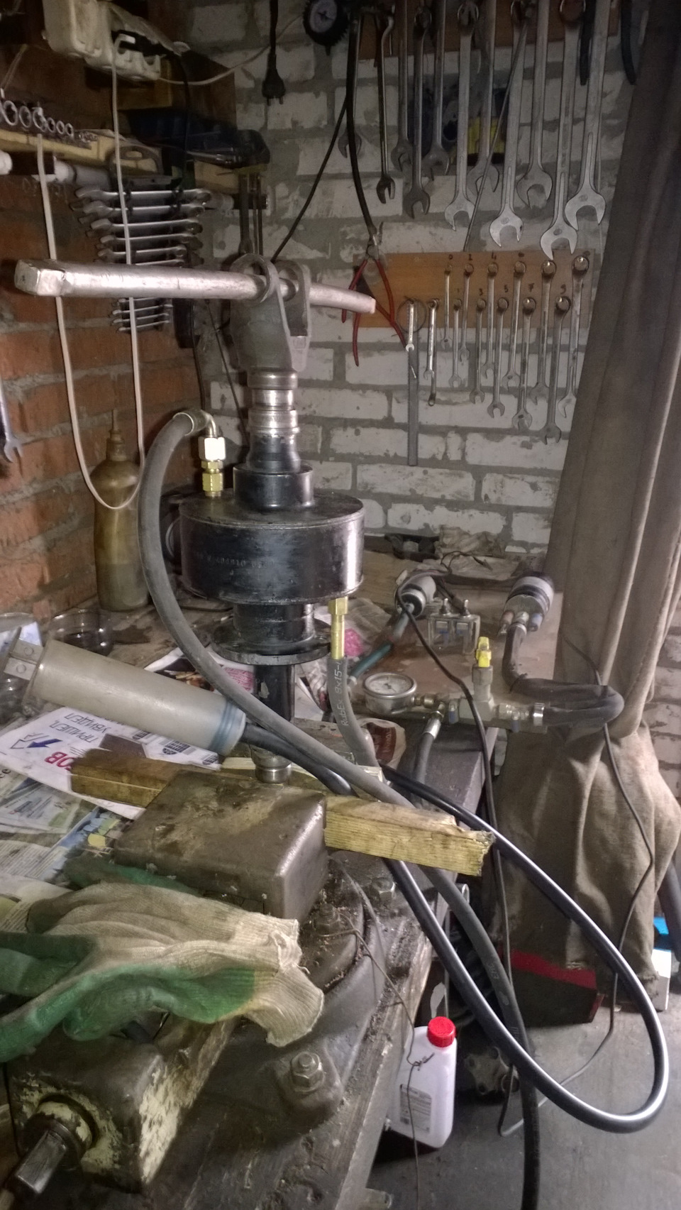 Промывка вискомуфты — Land Rover Freelander (L314), 1,8 л, 2000 года ...