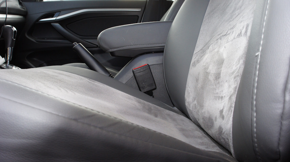 Водительский замок ремня безопасности после удлинения — Lada Vesta SW (1G)