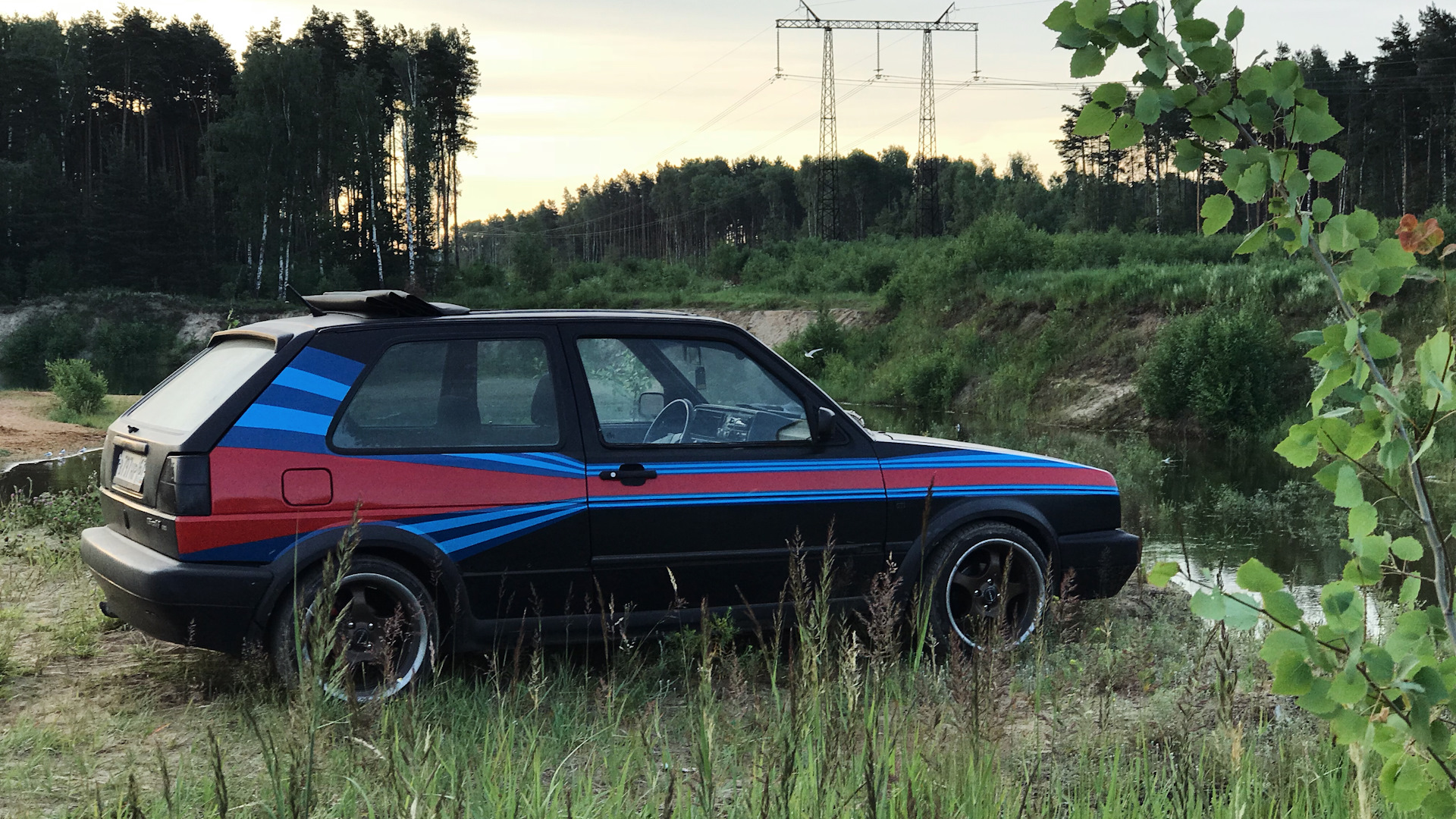 Volkswagen Golf Mk2 1.8 бензиновый 2012 | “MARTINI RACING” на DRIVE2