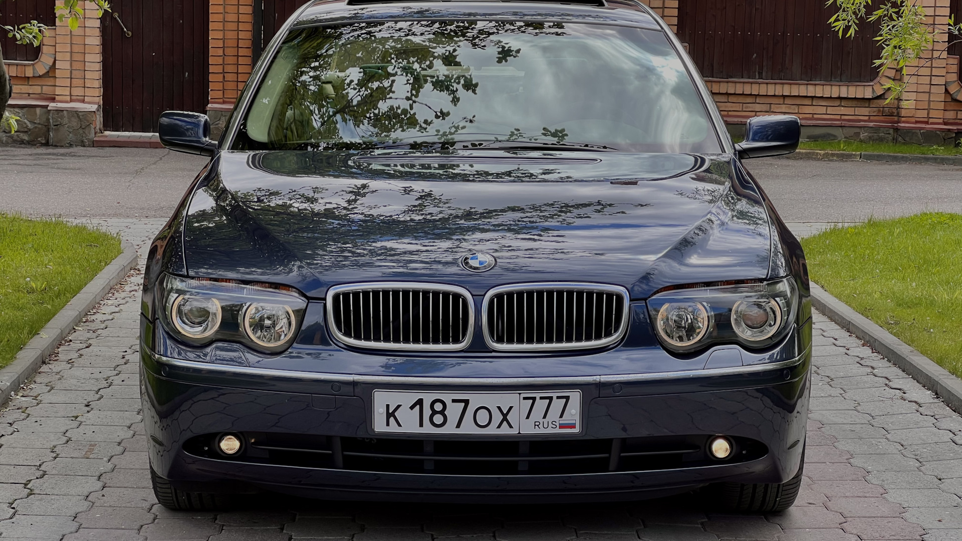 BMW 7 series (E65/E66) 4.4 бензиновый 2002 | TOLEDOBLAU METALLIC 482 на  DRIVE2