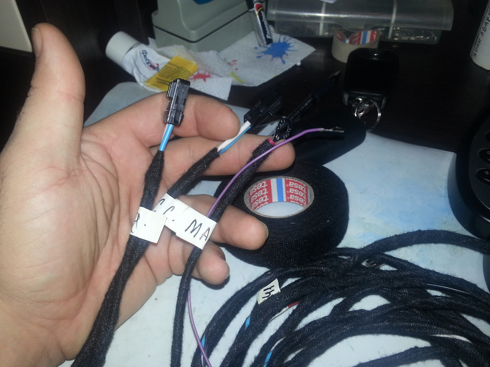 Подключил обогрев сидений от пассата СС - Volkswagen Polo Sedan, 1,6 л, 2015 год