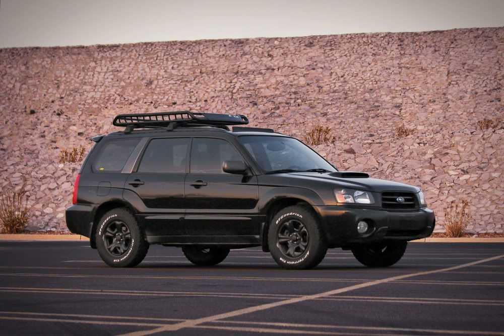 Subaru Forester горы