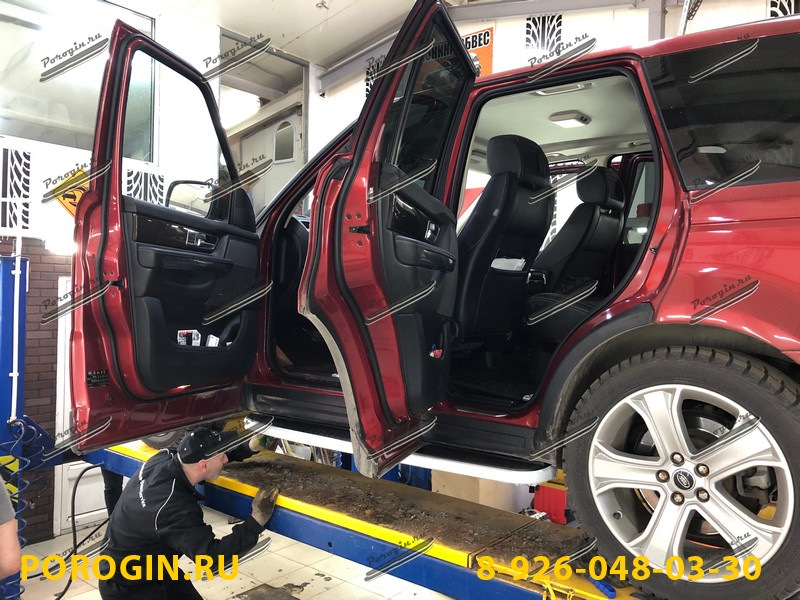 Пороги OEM на Range Rover Sport 2005-2013 — porogin.ru на DRIVE2