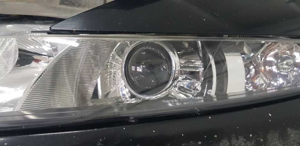 Омоложение #5. Фары, Bi-led линзы. — Honda Civic 5D (8G), 1,8 л, 2008 ...