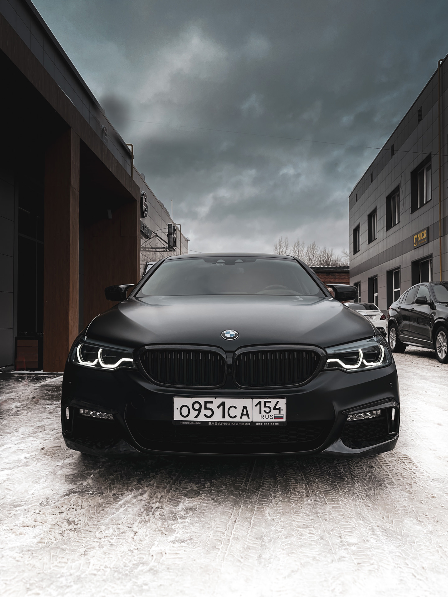 Кованый карбон + матовая броня — BMW 5 series (G30), 3 л, 2018 года |  стайлинг | DRIVE2