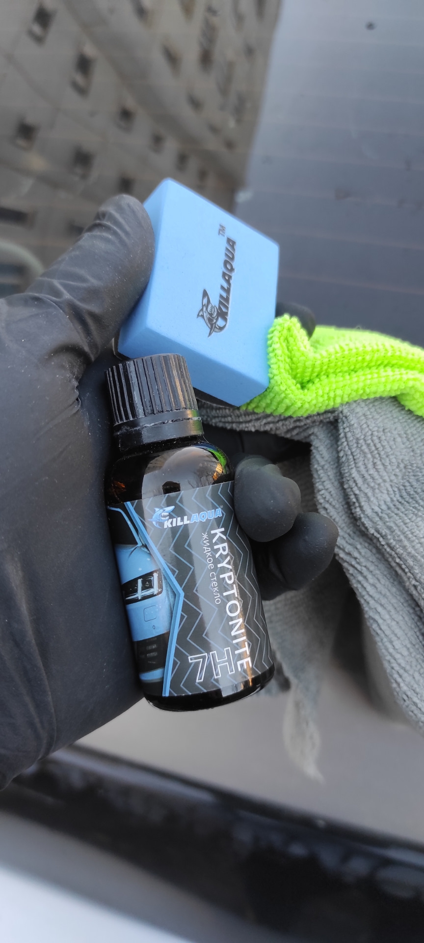 #️⃣1️⃣2️⃣0️⃣ полировка и нанесение жидкого стекла — Lada 21124, 1,6 л ...