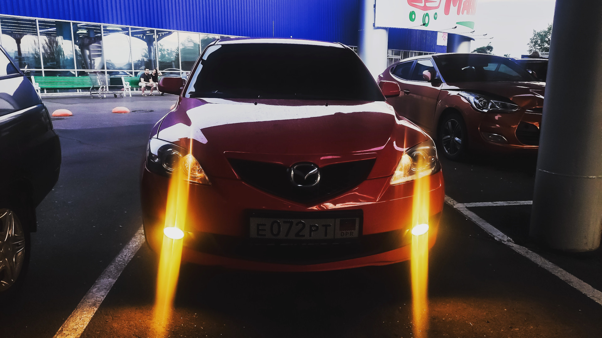 Mazda 3 (1G) BK 1.6 бензиновый 2008 | PRODUCT (RED) на DRIVE2