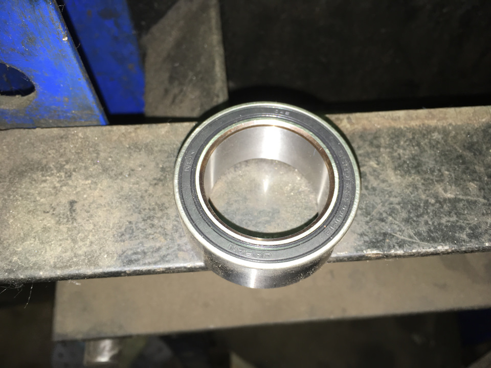 Замена подшипника в муфте компрессора кондиционера от Kia Rio 2011 года ...