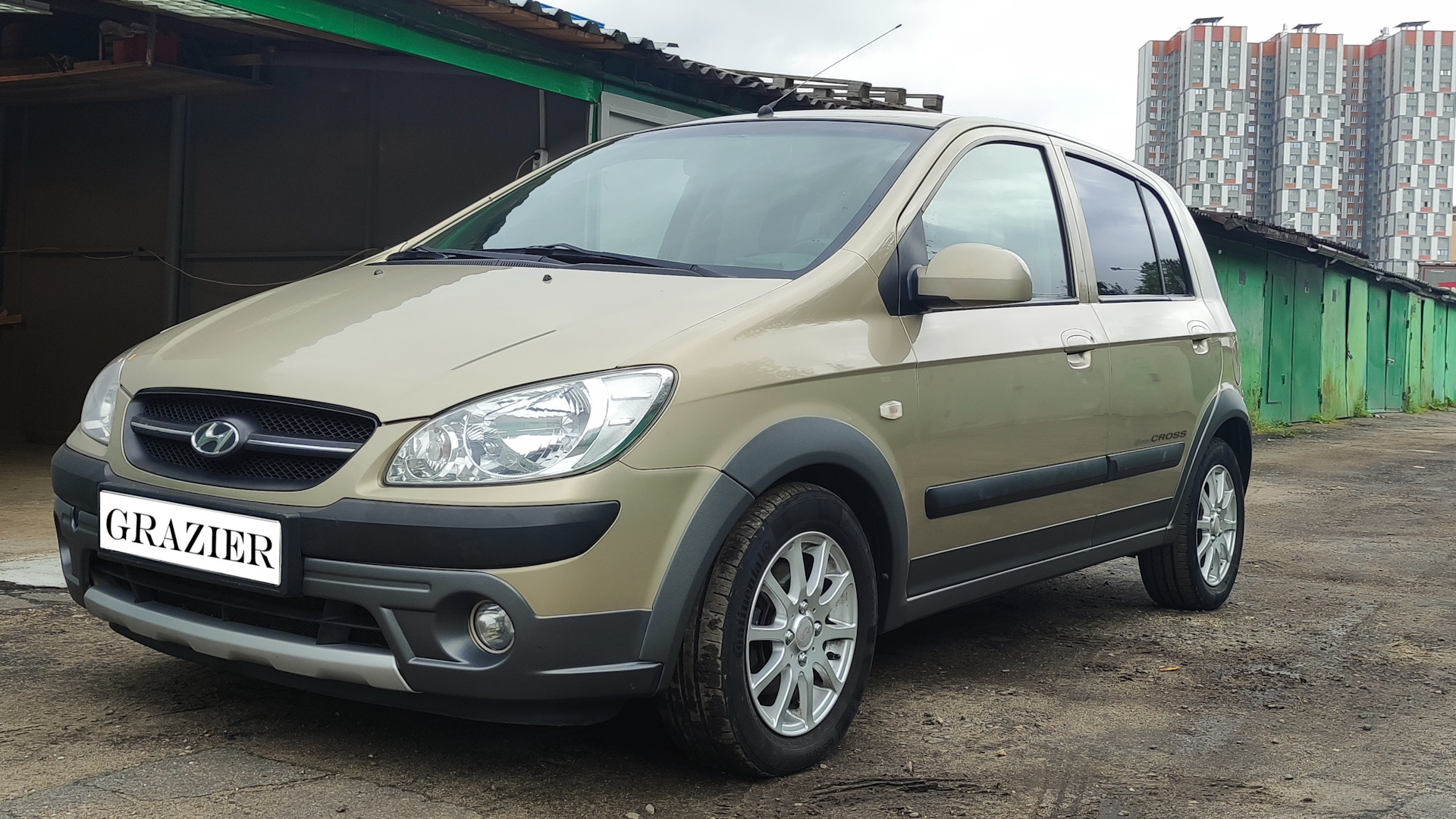 Hyundai Getz 1.4 бензиновый 2008 | 1.4 AT GLX на DRIVE2