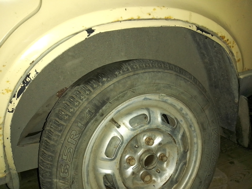 Новая дверь на москвич 2141