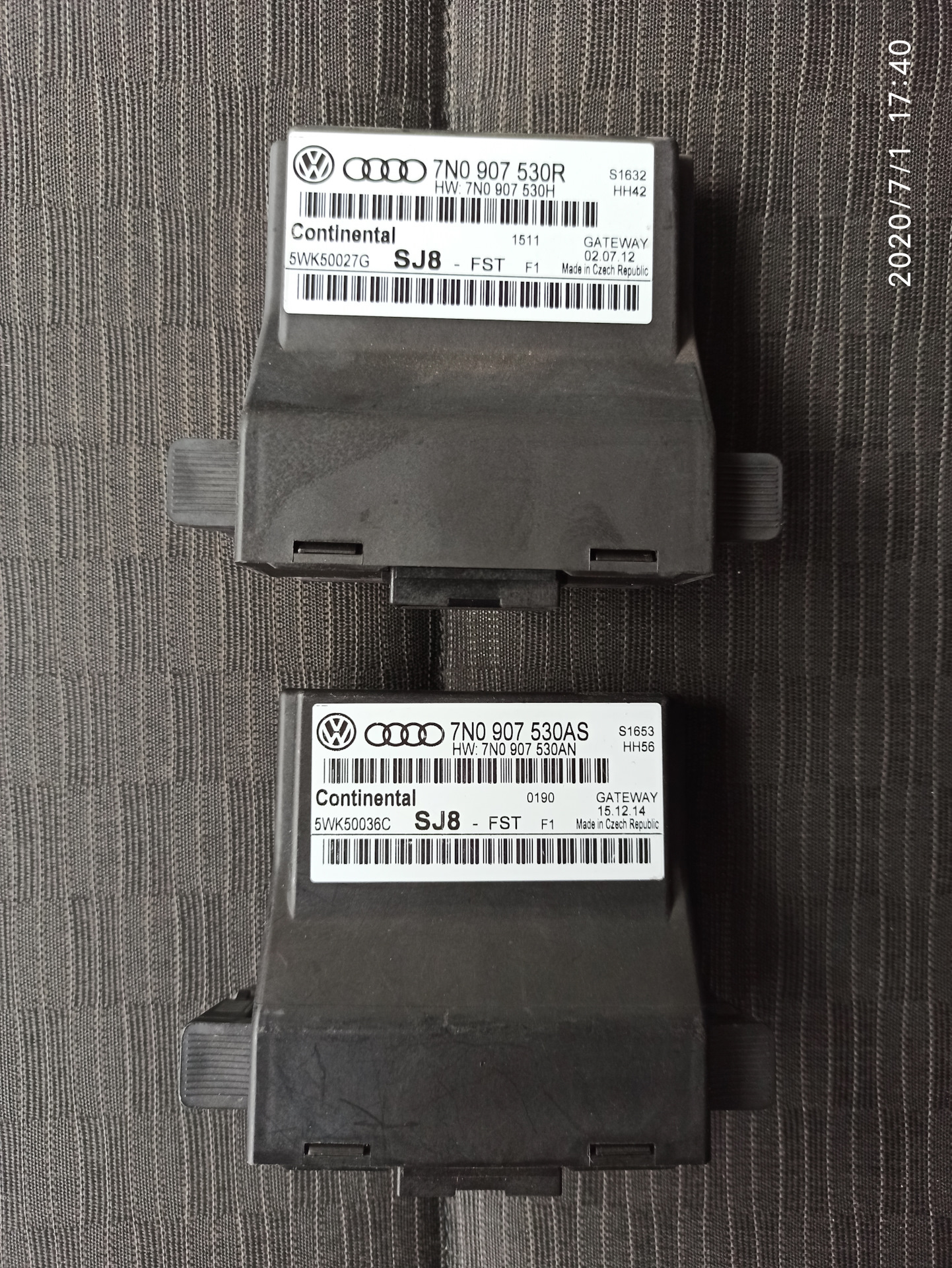 Установка блока Gateway 7N0 907 530AS — Volkswagen Tiguan (1G), 2 л ...