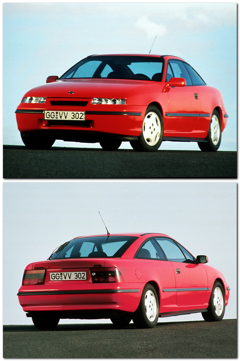 История одной модели: Opel/Vauxhall Calibra (1990-1997 гг.). Начало. —  DRIVE2