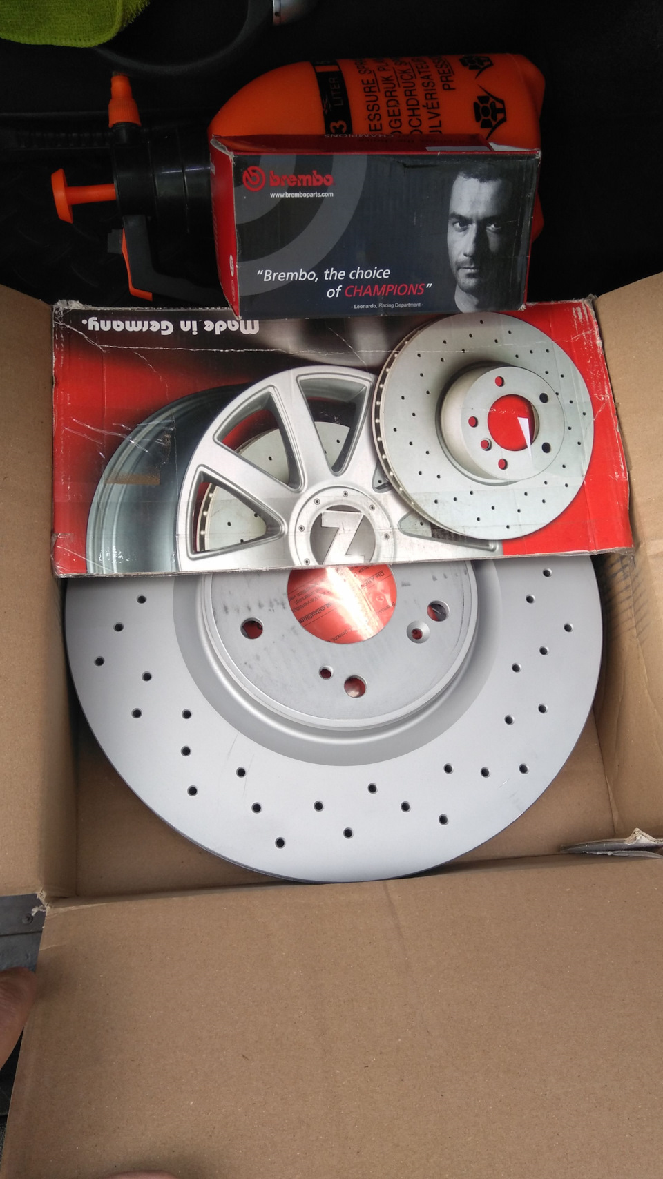 1. дисочки — Honda Accord (8G)