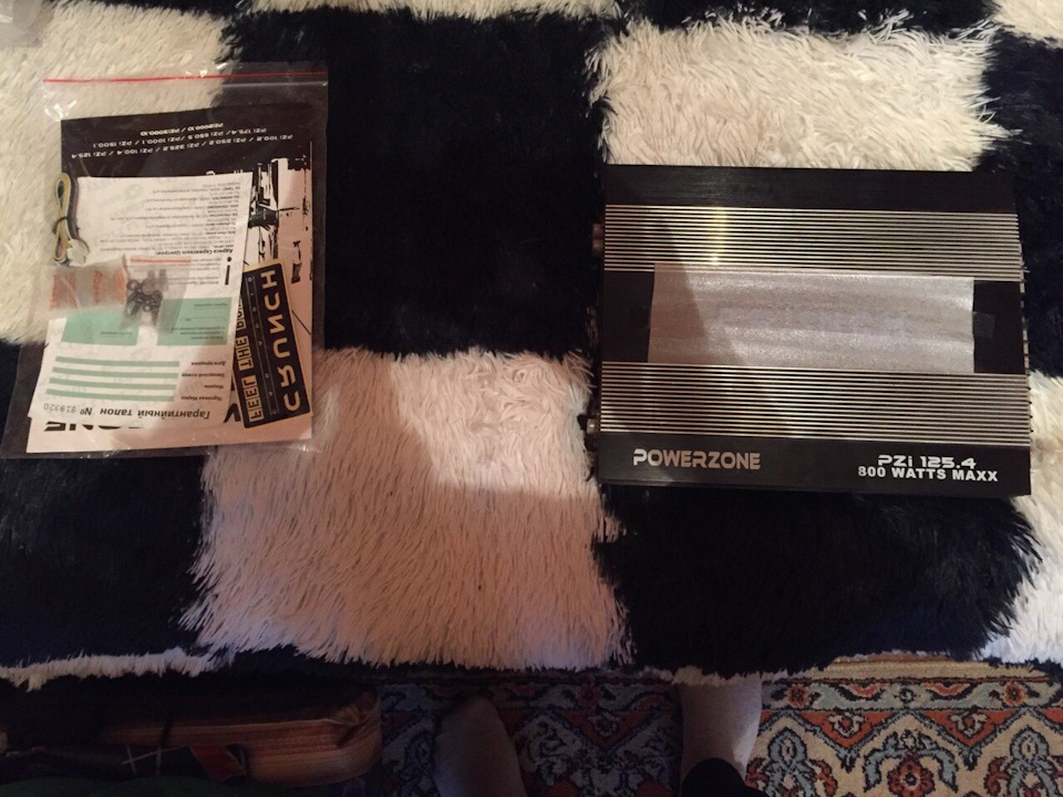 Новый усилитель на фронт — Lada Калина универсал, 1,6 л, 2012 года ...