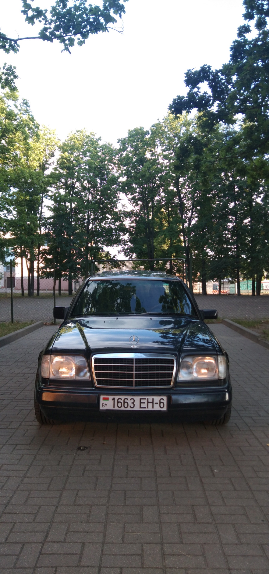 Решетка авангард — Mercedes-Benz E-class (W124), 2 л, 1995 года | стайлинг  | DRIVE2