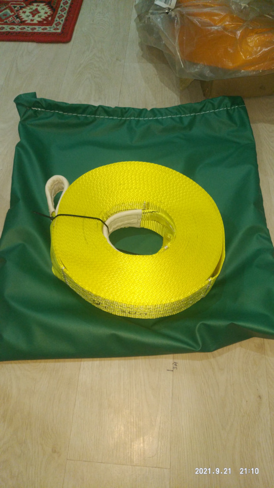 Удлинитель лебедочного троса 10т30м на УАЗ 3159, УАЗ 315195 Hunter ...