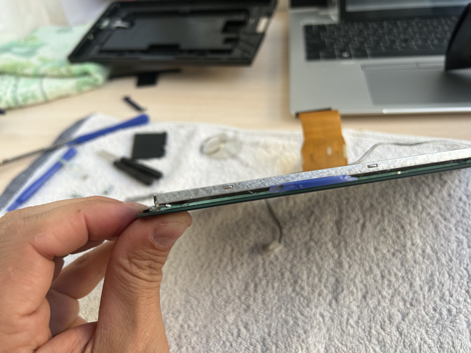 Ремонт сенсора на магнитоле андроид. — Mazda CX-5 (1G), 2 л, 2013 года ...