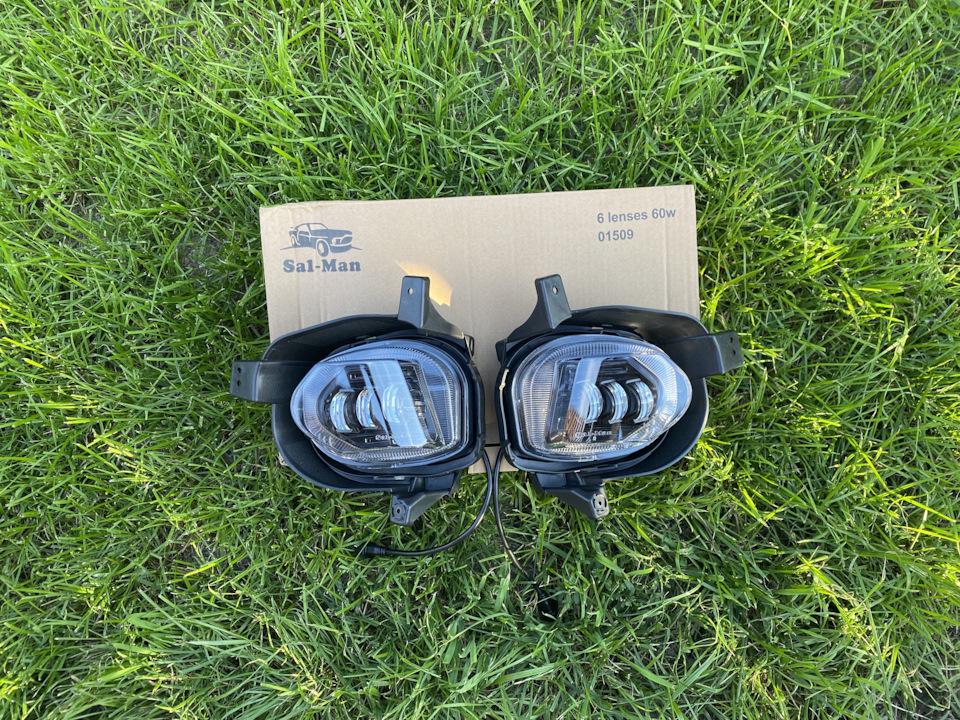 пришли новые ДХО led 👍скоро установка — Hyundai Solaris (2G), 1,6 л ...