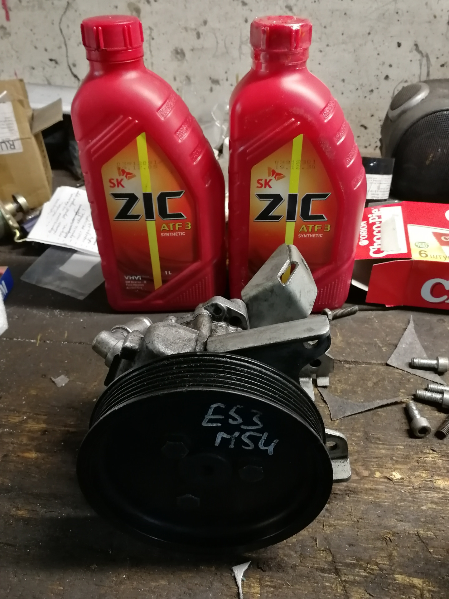 Насос ГУРА с Японии с пробегом 86.000 км — BMW X5 (E53), 3 л, 2005 года