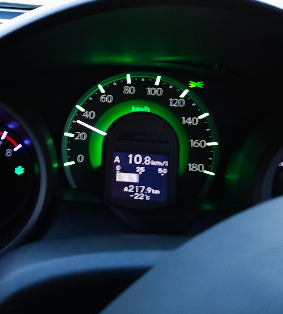 Расход… — Honda Fit (2G), 1,3 л, 2011 года | просто так | DRIVE2