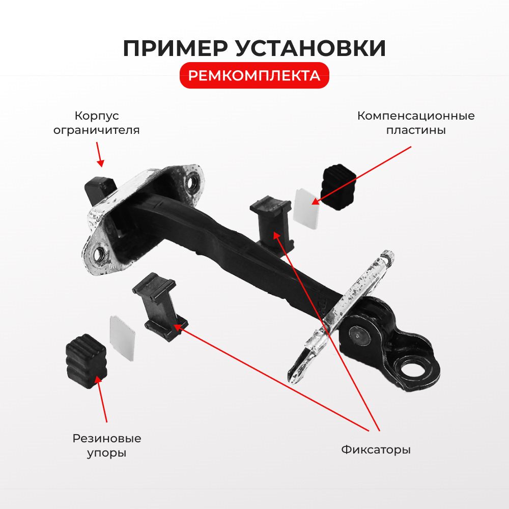 Установка ремкомплекта ограничителей дверей. Ремкомплект установочного балансира. Kia k7 ограничитель правой двери. Установка ограничителя сдвижной двери автомобиля. Ограничитель двери сурф215.