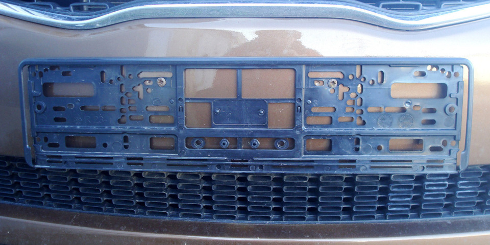 XqAAAgEFH A 960 Как открыть рамку для номера автомобиля киа