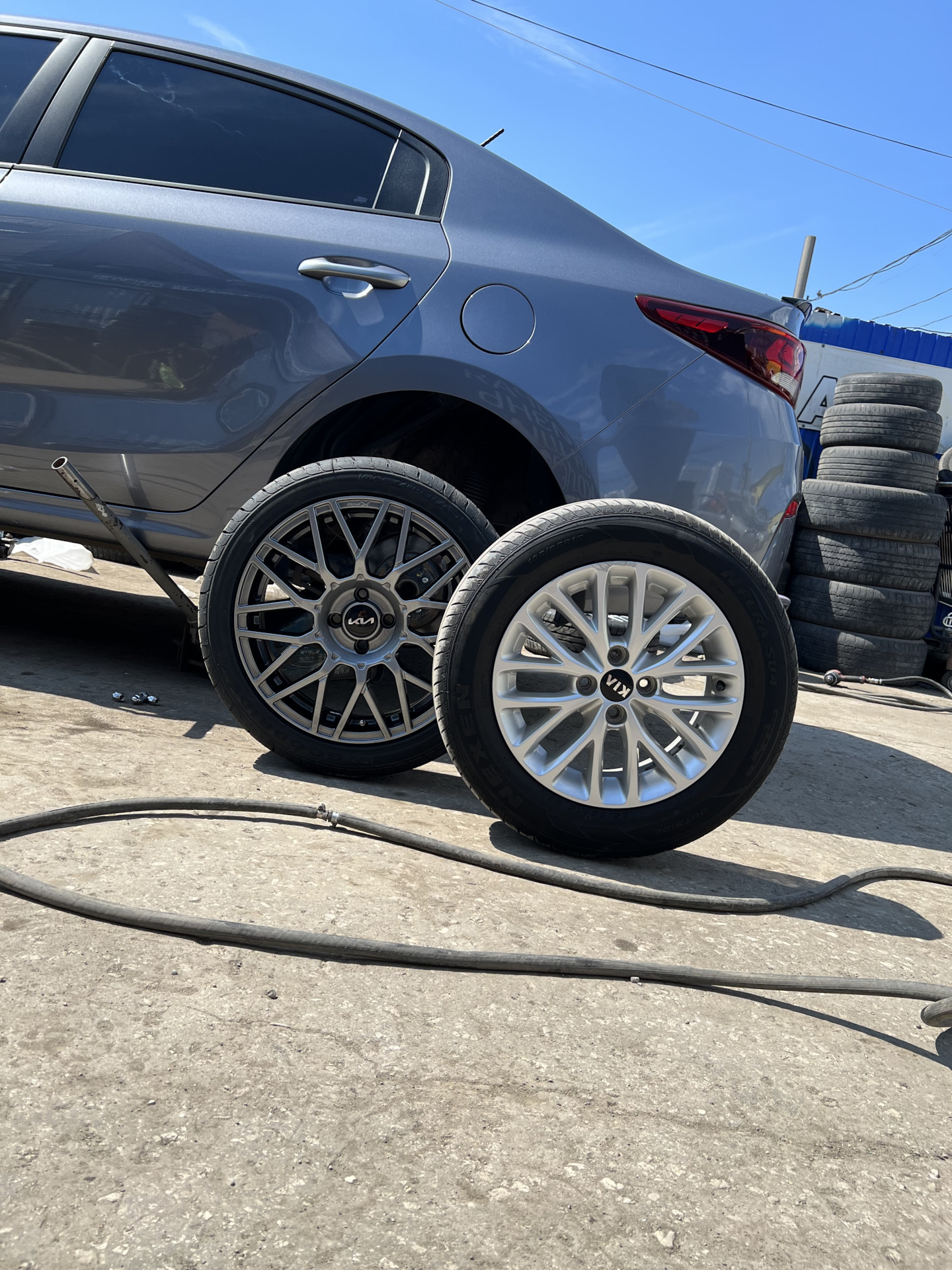 Диски r17 — KIA Rio (4G), 1,6 л, 2019 года | колёсные диски | DRIVE2