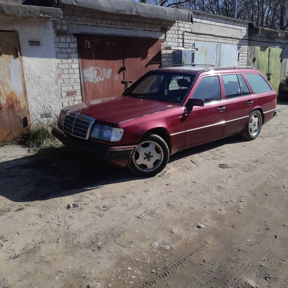 Долгожданный сарай прибыл. — Mercedes-Benz E-class (W124), 2,8 л, 1992 года  | покупка машины | DRIVE2