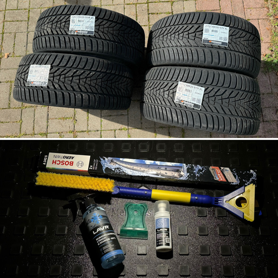 Весь нижний ряд — специфичный кит для владельцев безрамных стекол. Лежит строго в багажнике на случай, если однажды проникновение через дверь станет квестом — Mercedes-Benz CLS (C257). Запчасти на фото: A242S